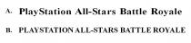 PlayStation All-Stars Battle Royale PLAYSTATION ALL-STARS BATTLE ROYALE