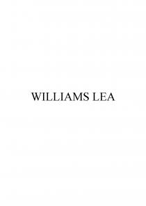 WILLIAMS LEA