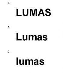 LUMAS Lumas lumas
