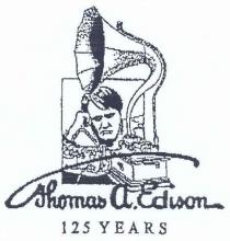 Thomas a.Edison 125 YEARS