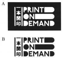 PRINT ON DEMAND 一本開印