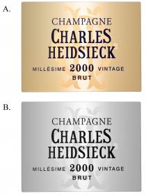 CH CHAMPAGNE CHARLES HEIDSIECK MILLESIME VINTAGE 2000 BRUT