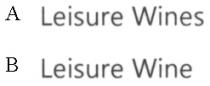 Leisure Wines Leisure Wine