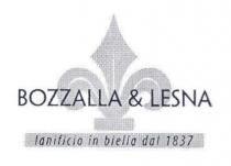BOZZALLA & LESNA lanificio in biella dal 1837