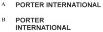 PORTER INTERNATIONAL