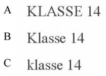 KLASSE 14 Klasse 14 klasse 14