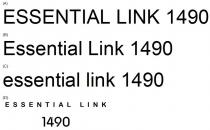 ESSENTIAL LINK 1490 Essential Link 1490 essential link 1490