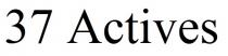 37 Actives