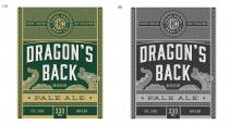 DRAGON'S BACK HKC HONG KONG BEER CO RESPECT TRADITION CRAFT REVOLUTION PALE ALE EST. 1995 330ML ABV 5.3% 香港品牌