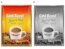 Gold Roast Improved Blend 3 in 1 Coffee Mix 40 STICKS 金味 特浓 三合一咖啡