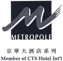 M METROPOLE Member of CTS Hotel Int'l 京華酒店系列