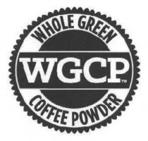 WGCP WHOLE GREEN COFFEE POWDER