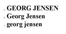 GEORG JENSEN Georg Jensen georg jensen