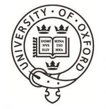 UNIVERSITY OF OXFORD DOMI NVS ILLV MINA TIO MEA