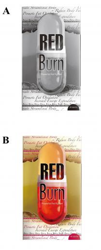 RED Burn Powerful Fat Fighter reate Streamlined Body Reduce Body Fat Promote Fat Oxidation Increase Energy Expenditure 1' slimus 60 capsules