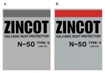 ZINCOT GALVANIC RUST PROTECTION N-50 TYPE: V LOW VOC
