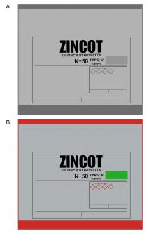 ZINCOT GALVANIC RUST PROTECTION N-50 TYPE: V LOW VOC