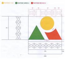 PANTONE 115U PANTONE GREEN U PANTONE RED 032 U 4x 1.4x 0.6x 2.4x 0.25x 1.06x 0.5x 0.7x 5.7x 0.4x ICON