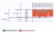 1.01x 3.5x 1.23x ICON 2.11x 0.38x 2.08x 0.3x 0.07x LOGO TYPO 1x PANTONE GREEN U PANTONE RED 032 U