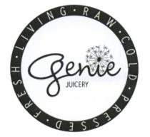 Genie JUICERY LIVING RAW COLD PRESSED FRESH