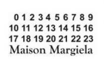 Maison Margiela 0 1 2 3 4 5 6 7 8 9 10 11 12 13 14 15 16 17 18 19 20 21 22 23