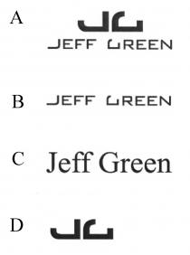 JG JEFF GREEN JEFF GREEN Jeff Green JG