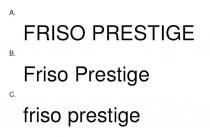 FRISO PRESTIGE Friso Prestige friso prestige