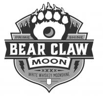 PRIME SHINE BEAR CLAW MOON XXXX WHITE WHISKEY MOONSHINE