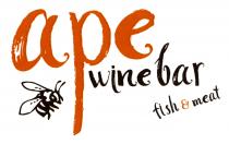 ape wine bar fish & meat