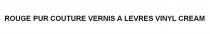 ROUGE PUR COUTURE VERNIS A LEVRES VINYL CREAM