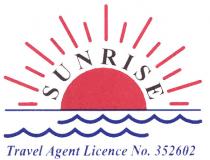 SUNRISE Travel Agent Licence No. 352602