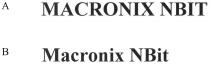 MACRONIX NBIT Macronix NBit