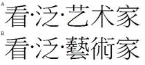 看 泛 藝術家 看 泛 艺术家