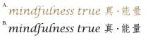 mindfulness true 真 能量