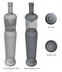 DINAMICO L''ASTEMIA pentita Front Perspective View Back Perspective View Top View Bottom View