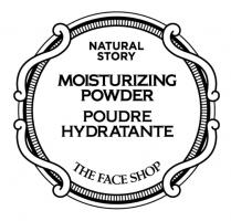 NATURAL STORY MOISTURIZING POWDER POUDRE HYDRATANTE THE FACE SHOP