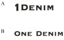 1DENIM ONE DENIM