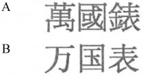 萬國錶 万国表