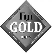 FIJI GOLD BEER FULL STRENGTH LESS FILLING LESS CALORIES FULL FLAVOUR