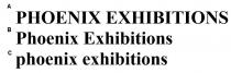 PHOENIX EXHIBITIONS Phoenix Exhibitions phoenix exhibitions
