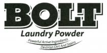 BOLT Laundry Powder Powerful Active Ingredients Destroys Dirt And Stains