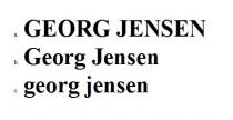 GEORG JENSEN Georg Jensen georg jensen