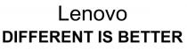 Lenovo DIFFERENT IS BETTER
