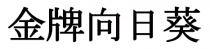 金牌向日葵