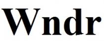 Wndr