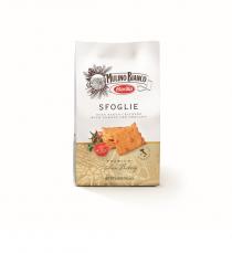 MULINO BIANCO Barilla SFOGLIE OVEN BAKED CRACKERS WITH TOMATO AND OREGANO PREMIUM Italian Bakery NET WT 5.64 OZ(160 ge) PRODUCT BY ITALY