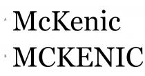 McKenic MCKENIC