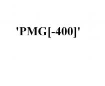 'PMG[-400]'