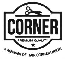 CORNER PREMIUM QUALITY A MEMBER OF HAIR CORNER UNION