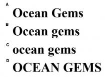 Ocean Gems Ocean gems ocean gems OCEAN GEMS